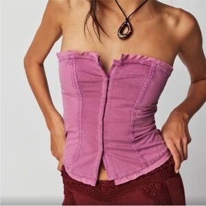 Free People Just a Minute Tube Top